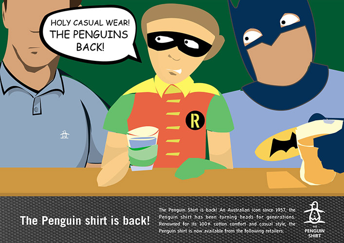 Penguin Shirt Penguin is Back Batman