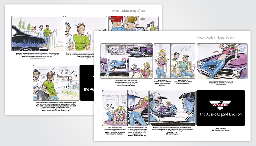 Amco TVC Storyboards