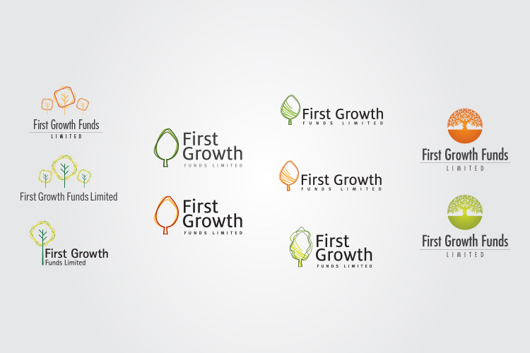 First Growth Funds Logo Concepts