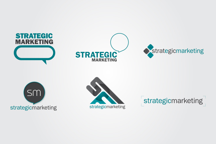 Strategic Marketing Logo Concepts